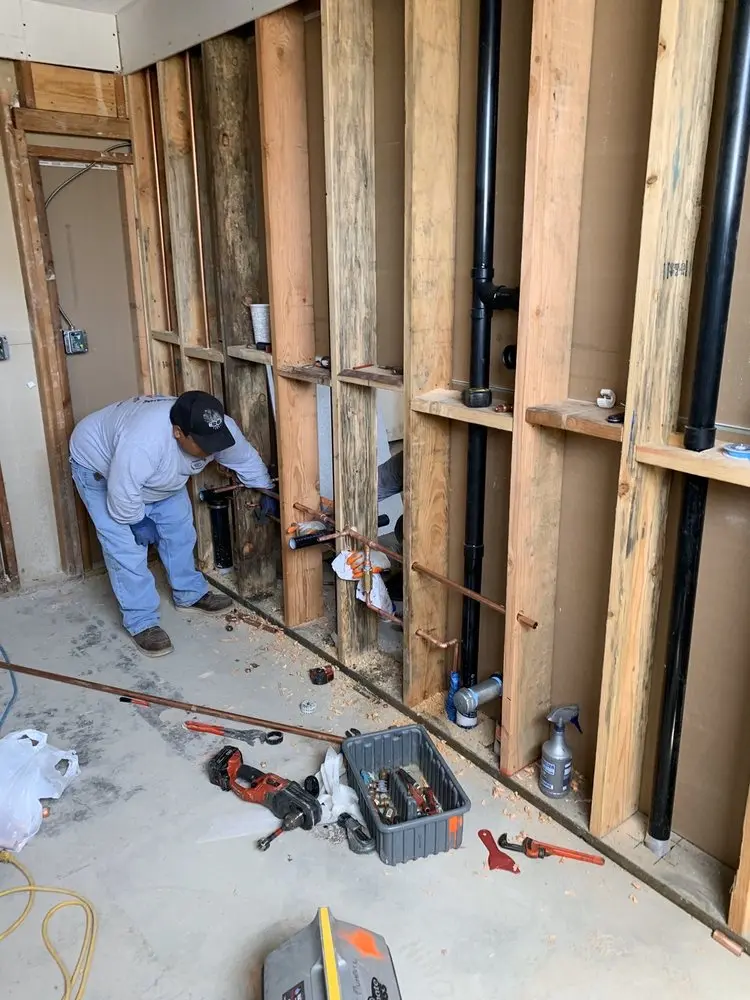 Commercial rough-in plumbing for Gas Line Repair in Hill Forest Estates